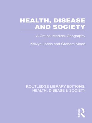 cover image of Health, Disease and Society